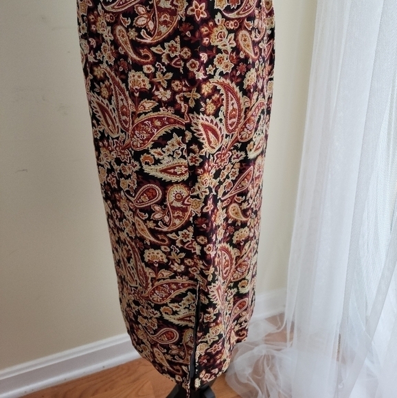 Merona 100% Silk Elastic Waist Skirt - Picture 2 of 8